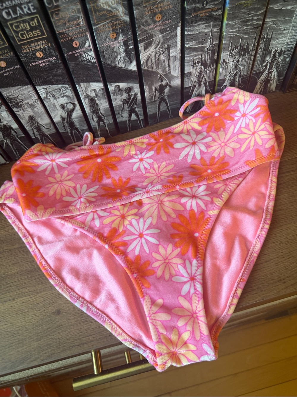 triangl swimwear Pink & Orange Floral Bikini Bottoms